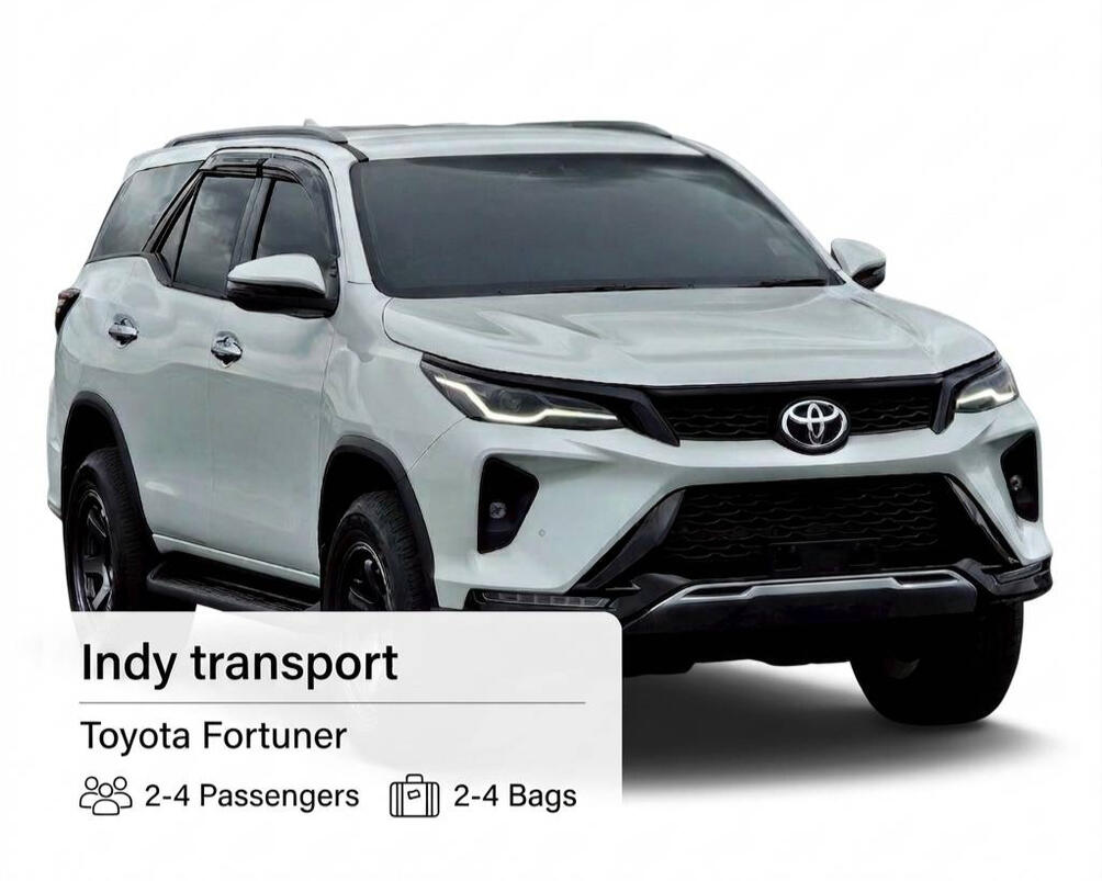 Toyota Fortuner SUV private driver Thailand Toyota Fortuner SUV private driver Thailand