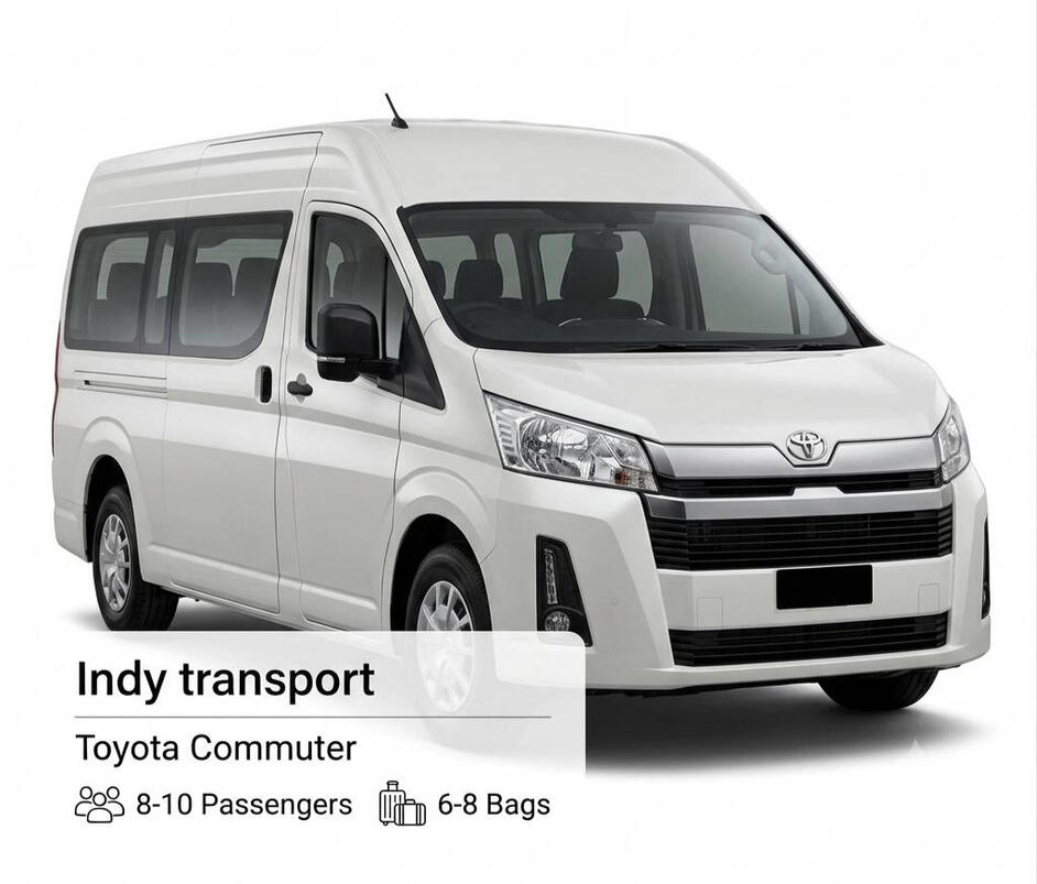 Toyota Commuter VIP van group transfer Toyota Commuter VIP van group transfer